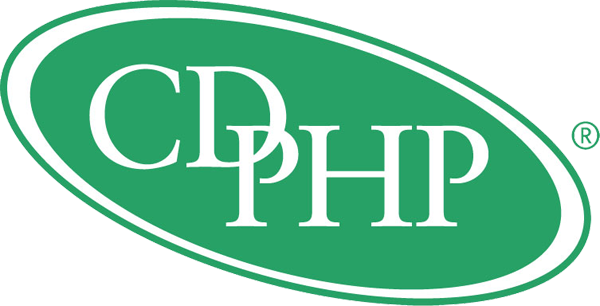 CDPHP Logo, Green and White