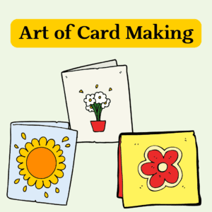 Art of card making icon. 