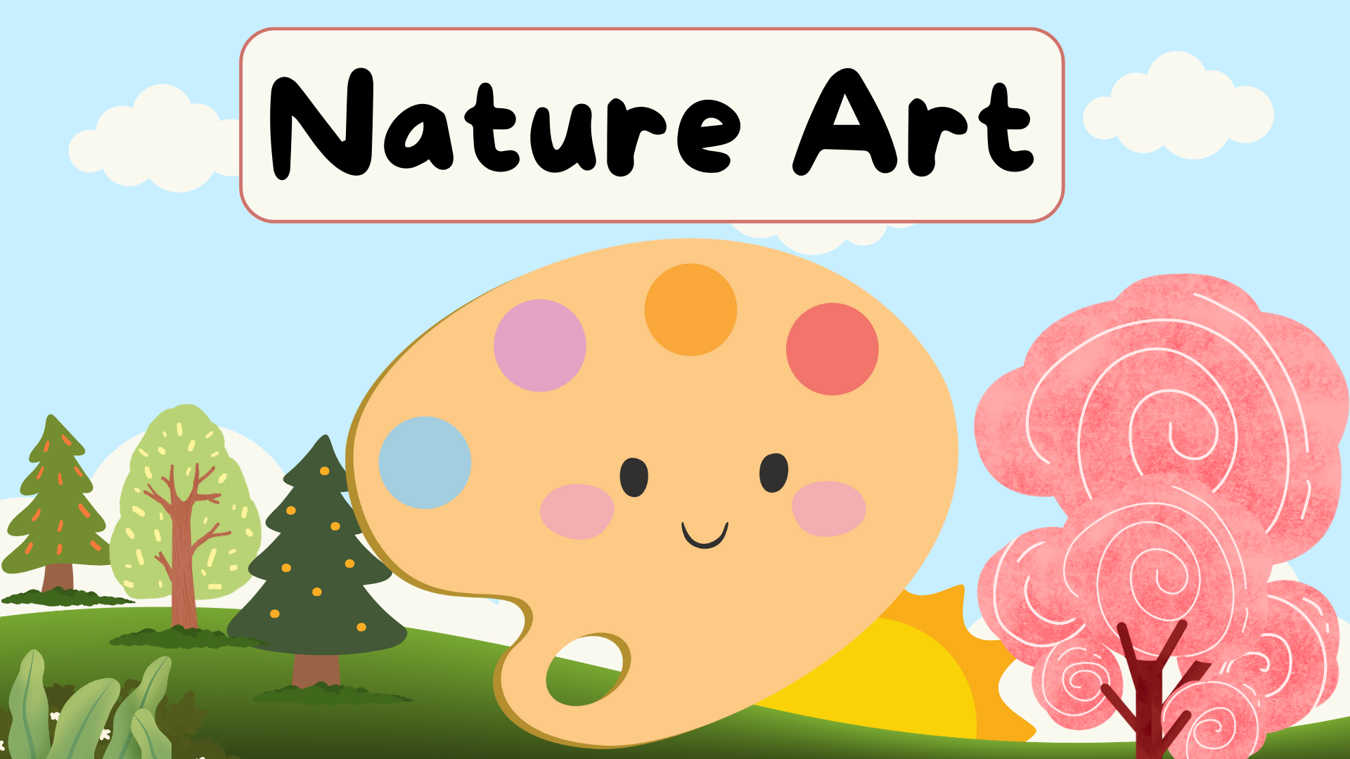 Nature art program cover