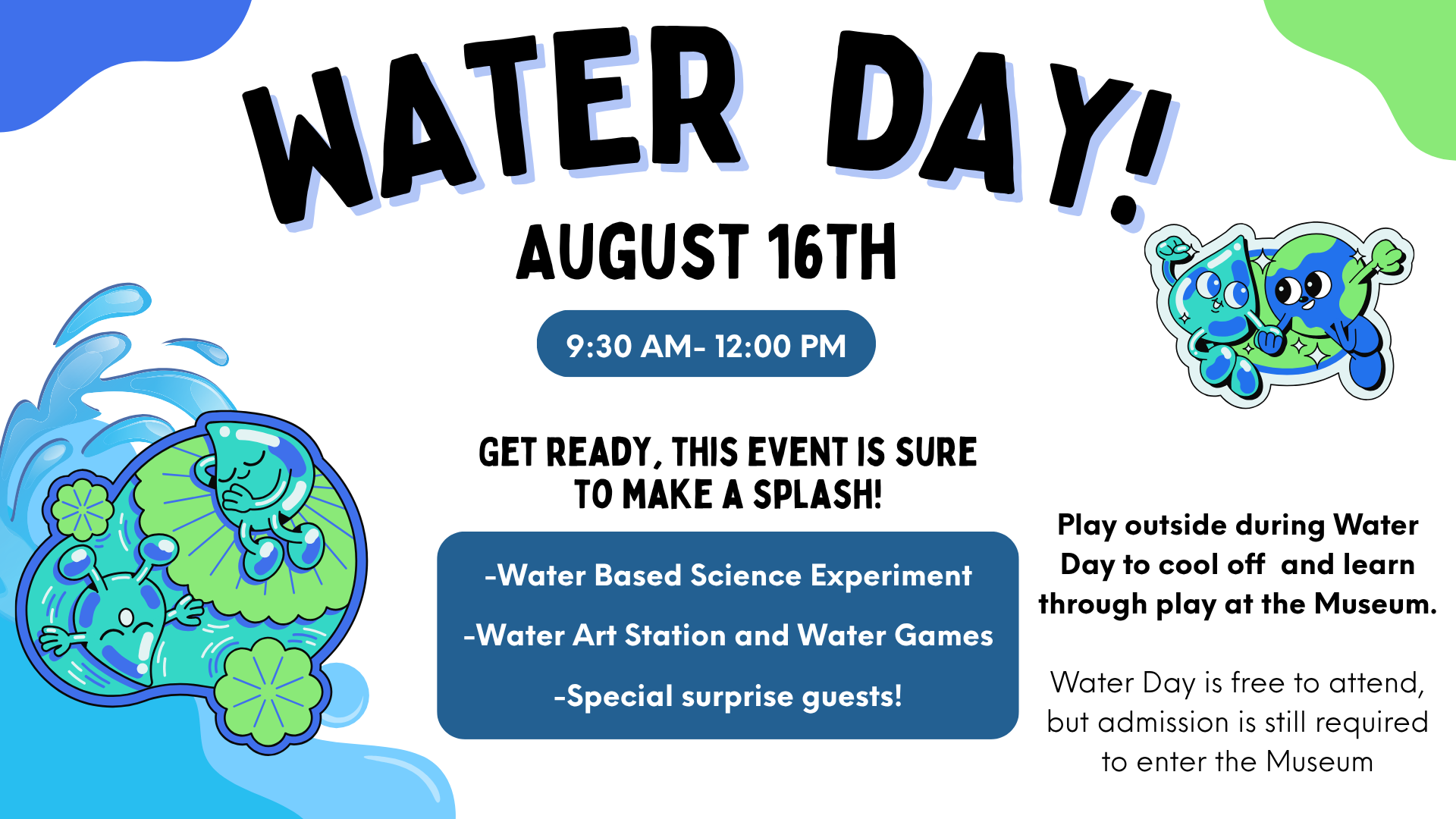 Water Day Flyer! (Presentation)