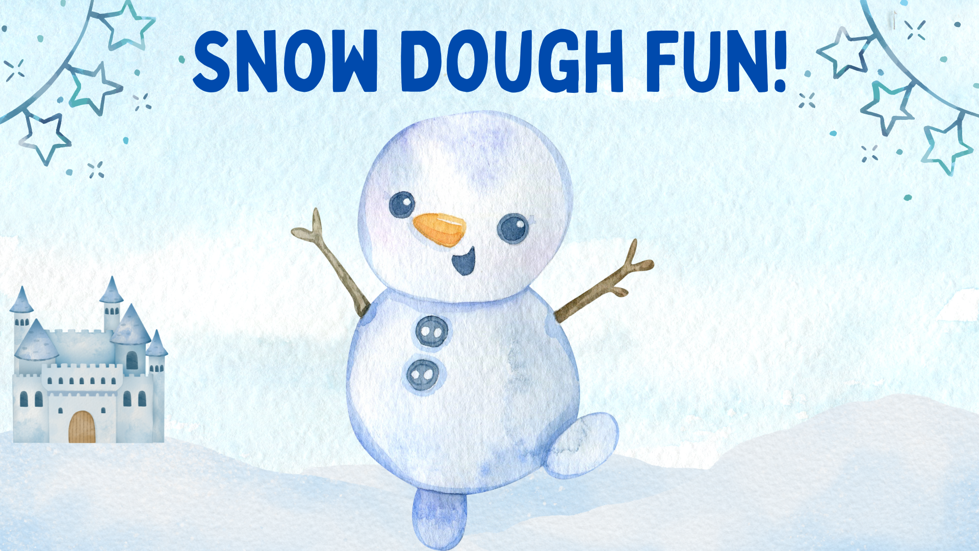 Snow Dough Fun!